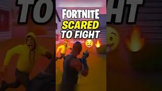 😱 Duo Fight &ndash; He Got Scared and Ran Away! 🏃💨 #fortnite