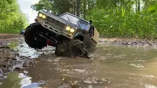 Демон покоряет бездорожье!!! CROSS RC SP4C - TOYOTA HILYX