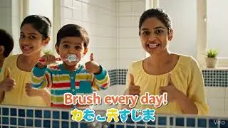 #kids#brush baby #learning#good kids