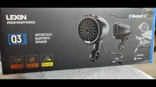 LEXIN MOTORCYCLE Bluetooth SPEAKERS