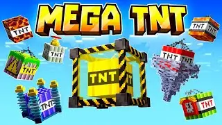 Amazing MEGA TNT Mod in Minecraft!?