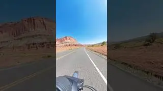 Capitol Reef NP on a Harley: Sunset, Orchard & Petroglyphs #capitolreef #nationalparks #vlog