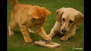 The orange cat is bad #cat #funny #animals