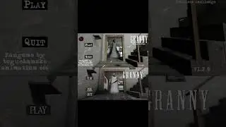 Granny's Trap Mines In Granny Hardcore Challenge Vs Granny's Bear Trap In Granny Main Menu #shorts