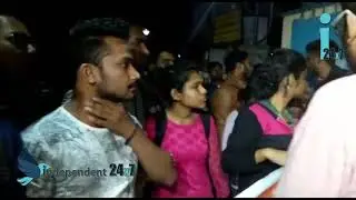 Students surround calcutta University protesting against their gross failure