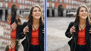 Контентно-зависимая заливка против генеративной заливки в Photoshop