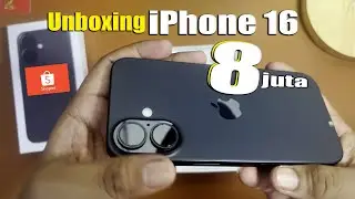 Nekat beli iPhone di toko ini | Unboxing iPhone 16 wifi only simlock | Bojun88