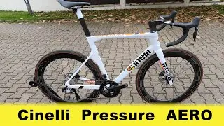 Rower CINELLI Pressure Ultegra Di2 2x12 włoska legendarna szosa aero carbon Shimano