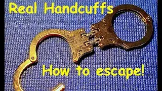 (Picking 151) How to escape from handcuffs with household items