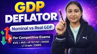 GDP DEFLATOR||Macro Economics series(Class-9)||KVS NVS||UP TGT PGT||DSSSB||LT GRADE||📊📝🙌🏻