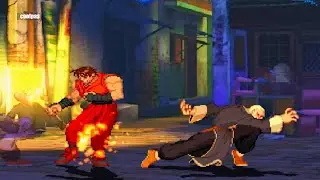 Gen vs Guy | final fight street fighter MUGEN
