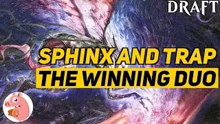 Sphinx And Trap The Winning Duo | OTJ Draft | Top 100 Mythic | MTG Arena