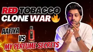 Red Tobacco Clone War 💥 Aafiya Tobacco Blaze Attar vs My Perfume Secrets Red Tobacco Attar