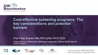 DR Barometer - Cost-effective screening programs: The key considerations and potential barriers