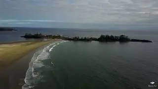 Chesterman Beach, Tofino, BC, Canada *from above*