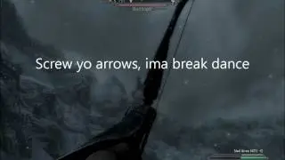 Dragon Breakdancing - Skyrim (PC)
