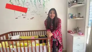 Baby sleeping cot bed | Setting up my Baby's Crib | Baby Cot & Baby Bedding | Bumper | Bedsheet