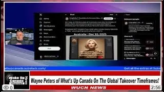 WUCN-Epi#299.5 - Wayne Peters of What's Up Canada On The Global Takeover Timeframes!