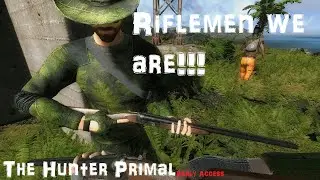 The hunter primal gameplay [multiplayer] - Hunting Dinosaurs with rifles! [2015]