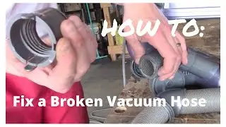 Shark vacuum HOSE repair-Works like NEW!