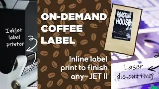 On-demand COFFEE label print to finish