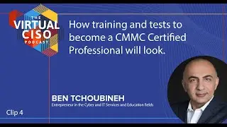 How training and tests to become a CMMC Certified Professional will look
