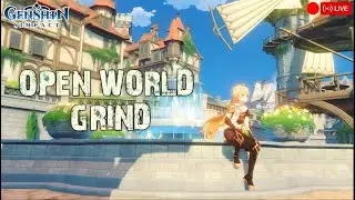 Genshin Impact LIVE 🔥 | Open World Grind | Chill Gameplay | SkyXclarYT &lrm;