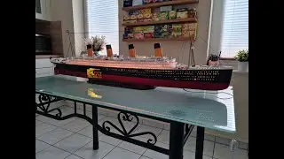 RMS Titanic FDM 3D Print PLA+ in 6 weeks 1:200 scale