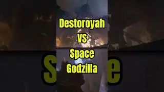 SpaceGodzilla VS Destoroyah Is Complicated #godzilla #battle #comic
