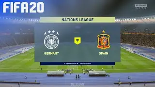 FIFA 20 - Germany vs. Spain | Nations League