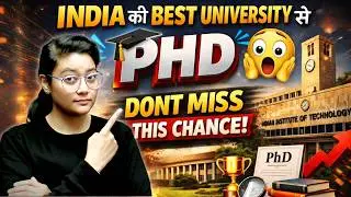 BIG CHANCE 😱 PHD FROM INDIA'S BEST UNIVERSITY ✅ PhDAdda