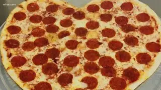 Mimi's Pizzeria pays it forward by spreading the love with heart-shaped pizzas