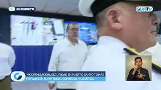Instalación de Fuerzas de Tarea para la seguridad de la Portuaria de Santo Tomás de Castilla.