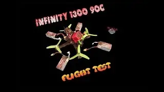 Infinity Graphene 1300 90C Test Flight - Mr.Zitus FPV