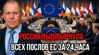 СРОЧНО: Россия вышвырнула всех послов ЕС за 24 часа — Москва разрывает связи!