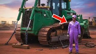 Proglasili su ovaj gusjenični traktor potpunim gubitkom sve dok mehaničarka nije ignorirala nalaz i