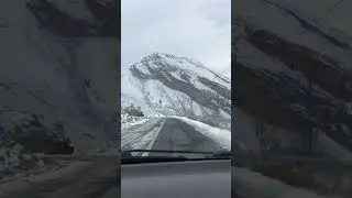Road trip to Hunza valley in winters #adventure #shortsvideo #vlog #nature #travel #viral #hunza