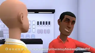Caillou destrosa la tienda de telefonos, y es castigado / Spanish
