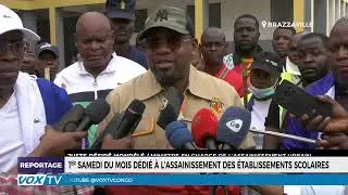 1er samedi du mois dédié à l’assainissement des établissements scolaires