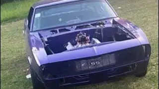 Got the old 12 bolt ladder bar setup and installed new 4 link and new 9 in rear in the Camaro 
