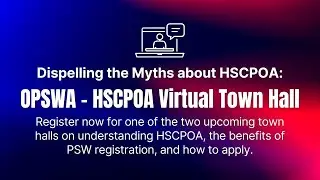 OPSWA&ndash;HSCPOA Virtual Town Hall