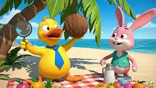 🦆🐰 Pink Rabbit & Yellow Duck, Working, Mission to Oversea & Back Home Cooking Adventure