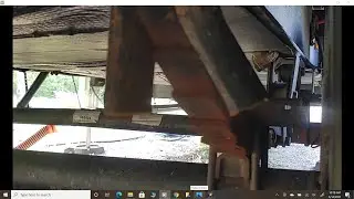 BROKEN LEAF SPRING BRACKET..... OUCH