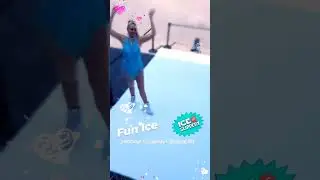 Presentation of our ecological ice skating rinks participation of the skater Stephanie Chernyk