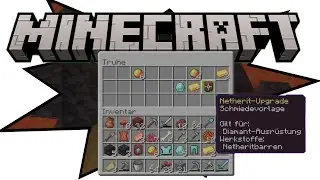 MINECRAFT | Netherit Upgrade [Schmiedevorlage] Location | Gameplay Walkthrough Part 51 [FULL GAME]