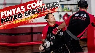 FINTAS EFECTIVAS CON PATEO | kick boxing, muay thai, lima lama, mma, karate...