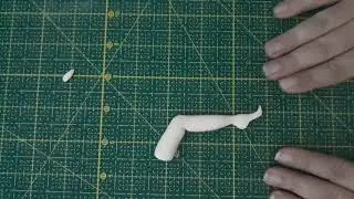 Modelagem de pernas em Biscuit