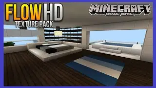 FLOWS HD 128x128 Texture Pack for Minecraft PE 1.11 +