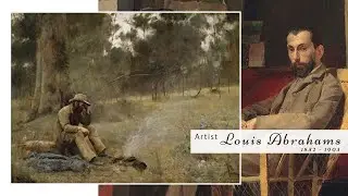 Artist Louis Abrahams (1852 - 1903) | Australian Painter | Painting | Biography | WAA