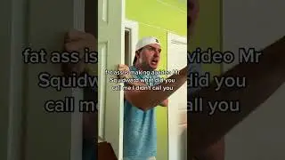 Сквидвард высмеивает видео мистера Крабса на YouTube #вау #смешно #губкабоб #mrkrabs #комедия